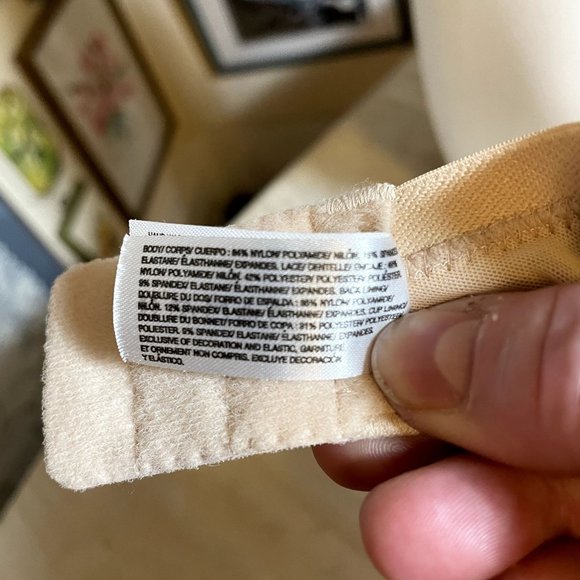 Wacoal Beige Opulence Contour Lightly Padded Underwire Bra 853112 - Picture 9 of 9